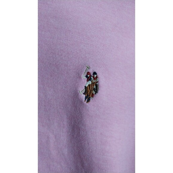 US Polo Assn Men’s Pink Polo Shirt 2XL Short Sleeve Cotton Pull-Over - Picture 6 of 6